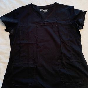 Grey’s Anatomy Black scrub top